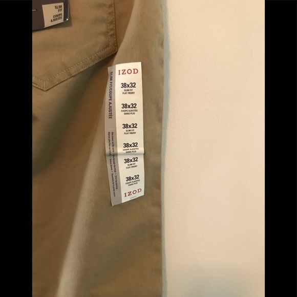 izod stretch twill pants condition NWT - Picture 4 of 5
